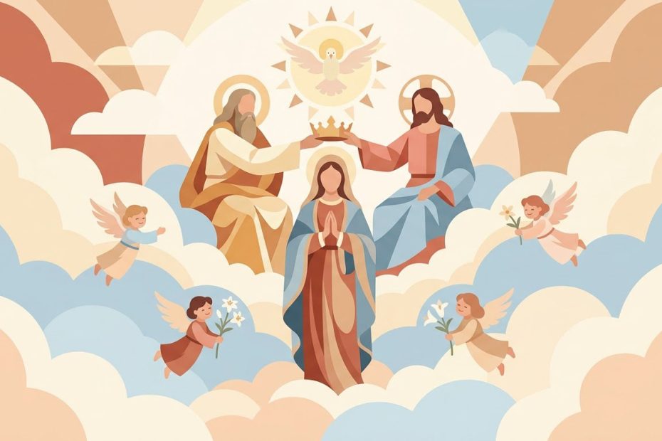 Mariennovenen - Illustration prière catholique